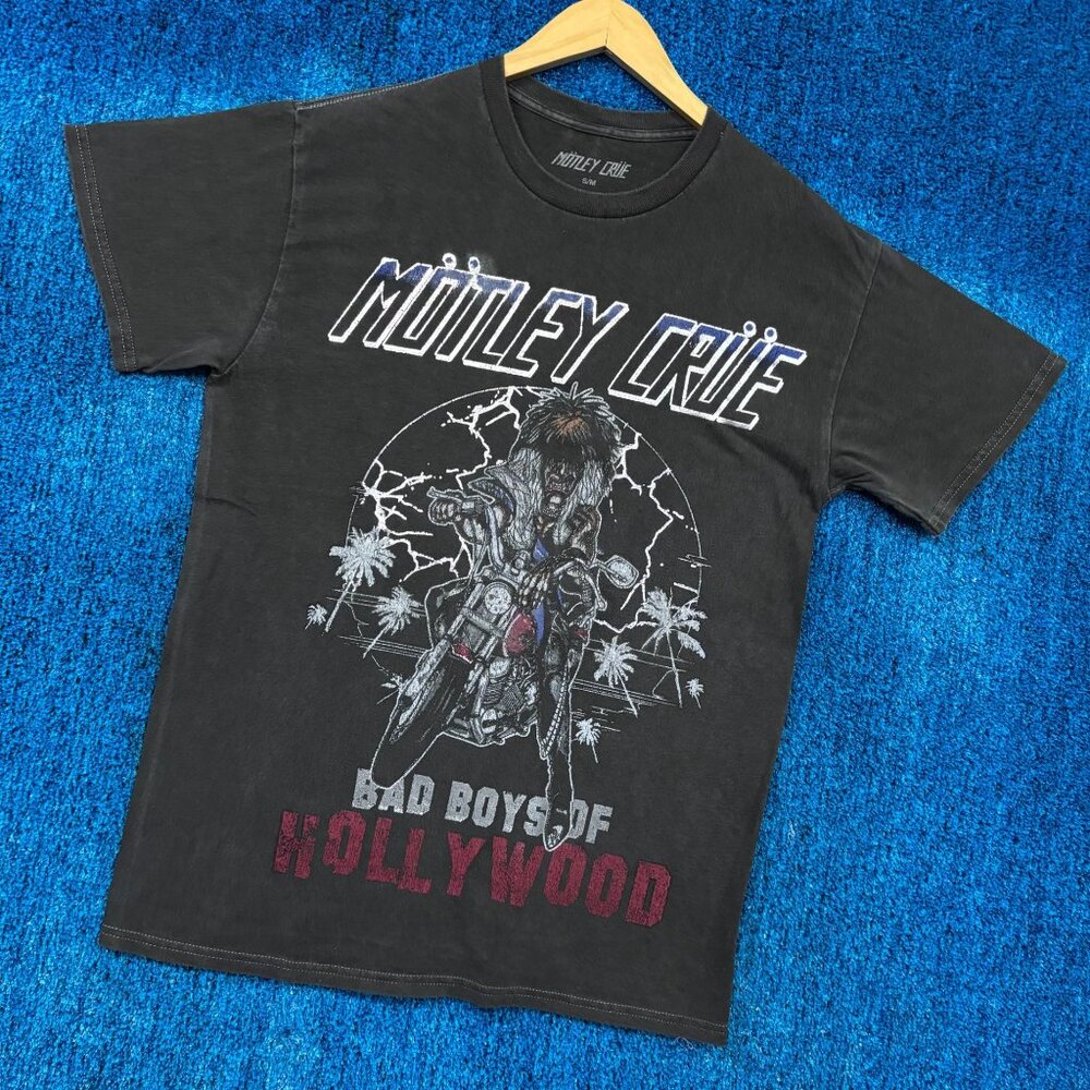 Motley Crue Bad Boys of Hollywood Graphic T-Shirt Size S/M - Picture 3 of 5